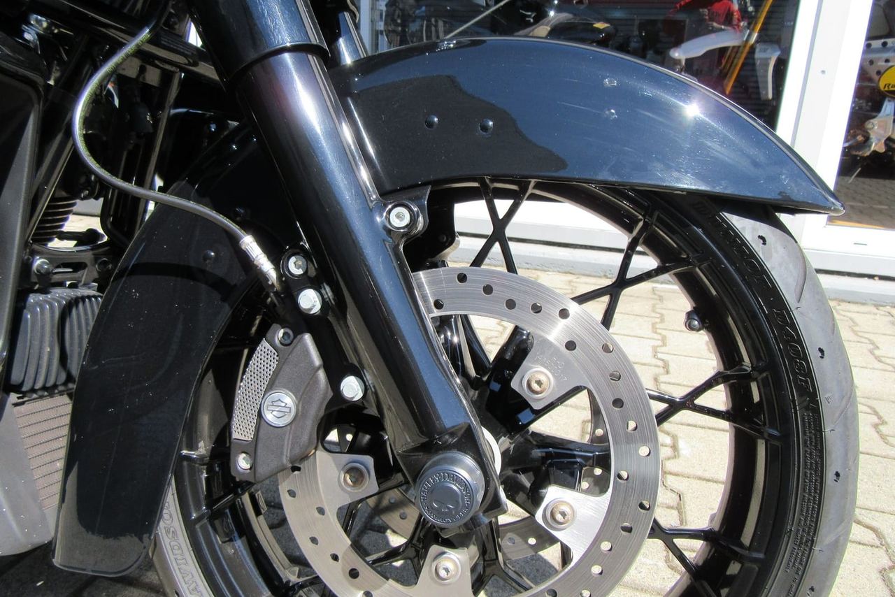 Unfallschaden am Motorrad, Verkleidung